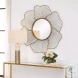 Tressia Antiqued Gold Mirror