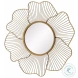 Tressia Antiqued Gold Mirror