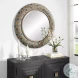 Copper Terrazzo Concrete Round Mirror