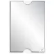 Quader Gold Vanity Mirror
