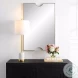 Quader Gold Vanity Mirror