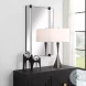 Verdina Matte Black Mirror