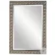 Drake Antiqued Silver Champagne Tiled Vanity Mirror