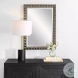 Drake Antiqued Silver Champagne Tiled Vanity Mirror