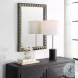 Drake Antiqued Silver Champagne Tiled Vanity Mirror