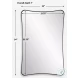 Oswald Satin Black Vanity Mirror
