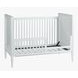 Modern Nursery White Convertible Crib