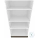 Orion White And Walnut Grey 30" Shelving Unit