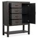 Plum Creek Ravenwood Black 4 Drawer Door Chest