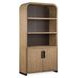 Tristan Swiss Coffee 2 Door Display Cabinet with LED