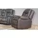 Morello Gray Glider Power Recliner Power Footrest
