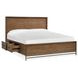 Fernholt Belgian Wheat and Coffee Bean Queen Storage Panel Bed