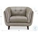 Sorella Cinnamon Leather Living Room Set
