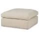 Elyza Linen Oversized Accent Ottoman