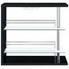 Prescott Glossy Black Rectangular Bar Unit 