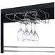 Prescott Glossy Black Rectangular Bar Unit 