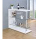 Prescott Glossy White Rectangular Bar Unit 