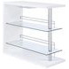 Prescott Glossy White Rectangular Bar Unit 