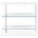 Prescott Glossy White Rectangular Bar Unit 
