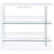 Prescott Glossy White Rectangular Bar Unit 