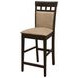 Gabriel Cappucino Closed Back Counter Height Stool Set of 2