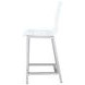 Juelia Chrome And Clear Acrylic Counter Height Stools Set of 2