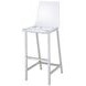Juelia Chrome And Clear Acrylic Bar Stool Set of 2