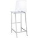 Juelia Chrome And Clear Acrylic Bar Stool Set of 2