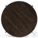 Shannon English Brown Oak Veneer End Table