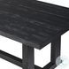 Otto Black Pine 110" Rectangular Dining Table