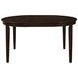 Gabriel Cappuccino Extendable Oval Dining Table