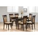 Gabriel Cappuccino Extendable Oval Dining Table