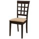 Gabriel Cappuccino Wheat Back Side Chair Set of 2