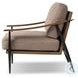 Kennedy Crypton Nomad Taupe Performance Fabric Chair