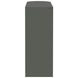 Adolfo Glossy Grey And Clear Bar Table