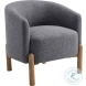 Blaise Gray Accent Chair