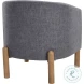Blaise Gray Accent Chair
