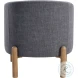 Blaise Gray Accent Chair