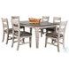Hillside Hearth Gray 90" Extendable Rectangular Dining Table