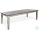 Hillside Hearth Gray 90" Extendable Rectangular Dining Table