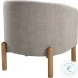 Blaise Taupe Accent Chair