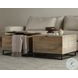 Kelby Light Wash Carved Square Bunching Table Storage