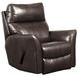 Stardust Dark Roast Leather Rocker Recliner