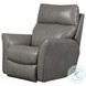 Stardust Valentino Granite Leather Rocker Recliner