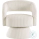 Upton Beige Swivel Chair