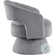 Upton Dark Gray Swivel Chair