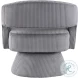 Upton Dark Gray Swivel Chair