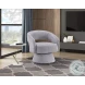 Upton Gray Swivel Chair