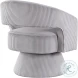 Upton Gray Swivel Chair