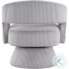 Upton Gray Swivel Chair